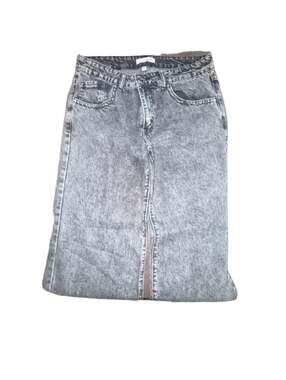 Love Soho Acid Wash Gray Denim wide leg jeans Size 9